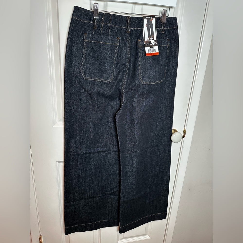 Vigoss Dark Indigo Wide Leg Jeans